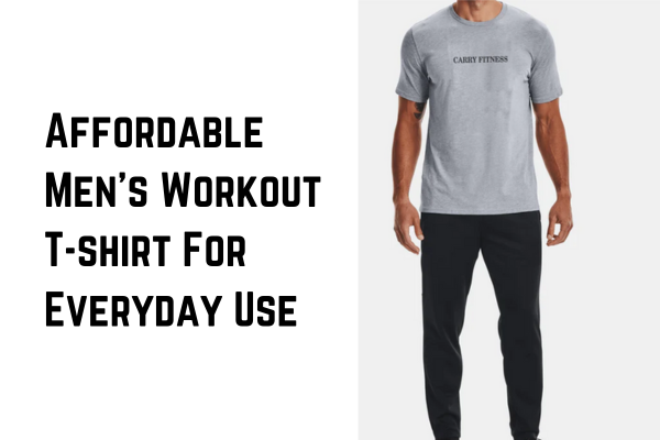 Affordable Men's Workout T-shirt For Everyday Use