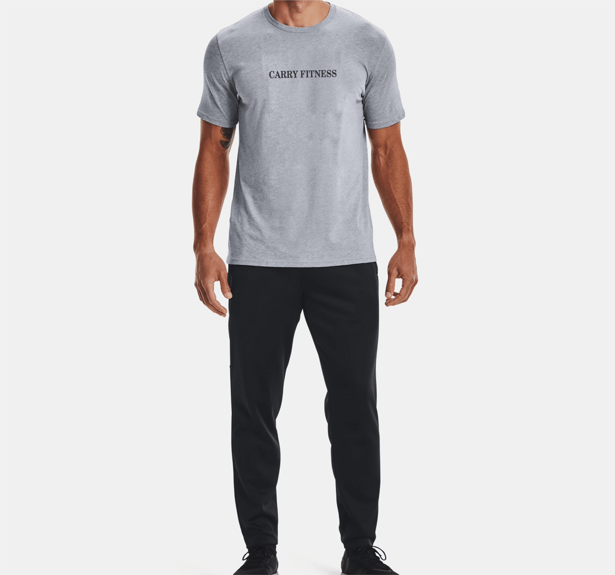 Carry Fitness - Men's Gym Fitness T-Shirt